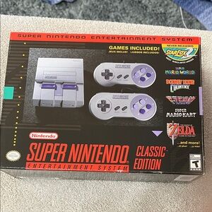 Nintendo Super Nintendo Mini Console Classic Edition - Gray